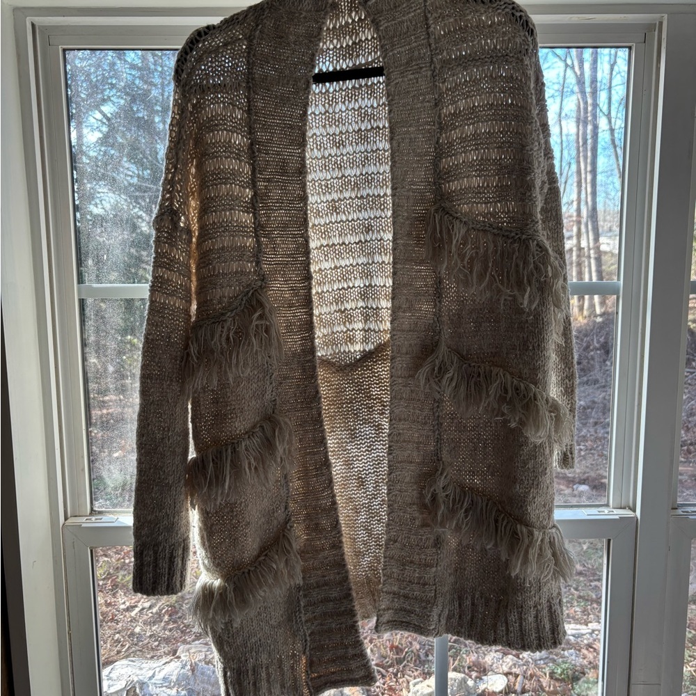 Cozy Brown Knit Sweater